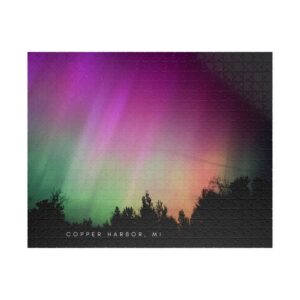 Copper Harbor Northern Lights 520 Piece Puzzle